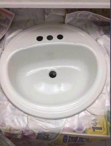 Sink and fixture chip repair